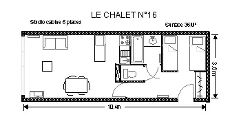 Le Chalet - Piscine
