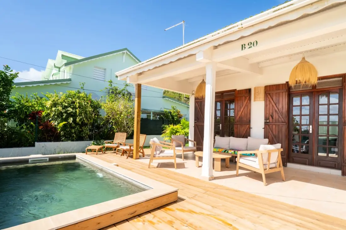 Villa Bleue Papaye