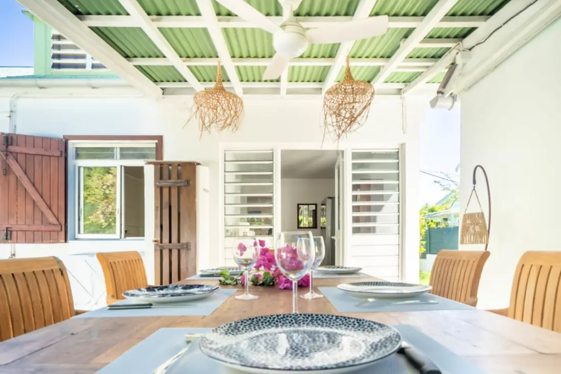 Villa Bleue Papaye
