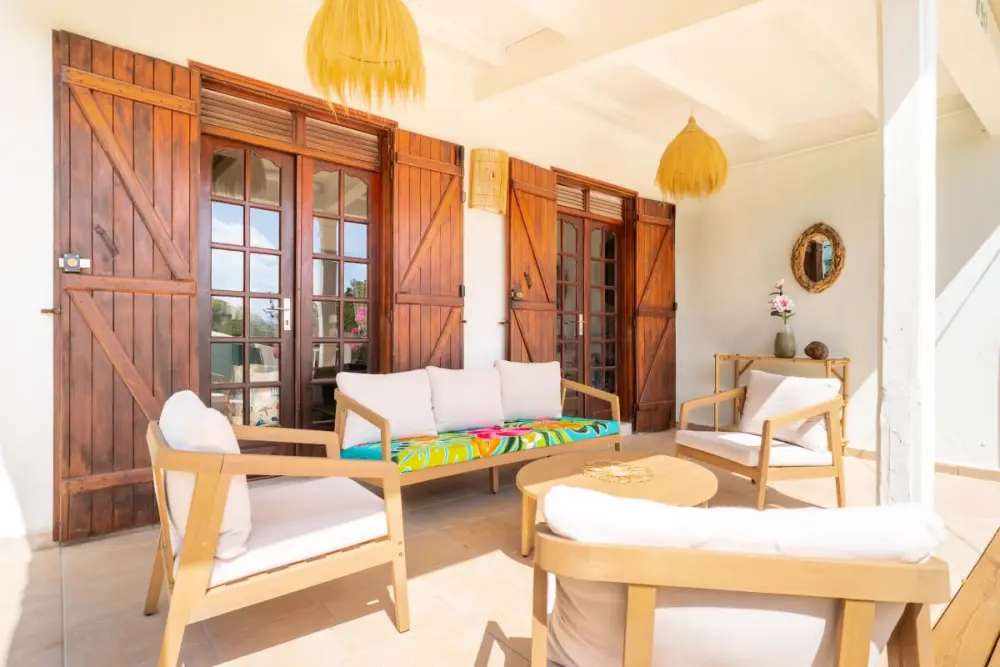 Villa Bleue Papaye