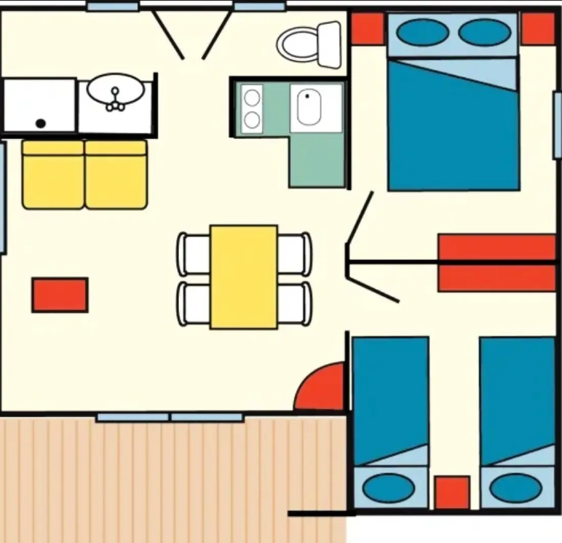Ushuaïa Villages - Camping Les 4 Saisons 4 étoiles★★★★