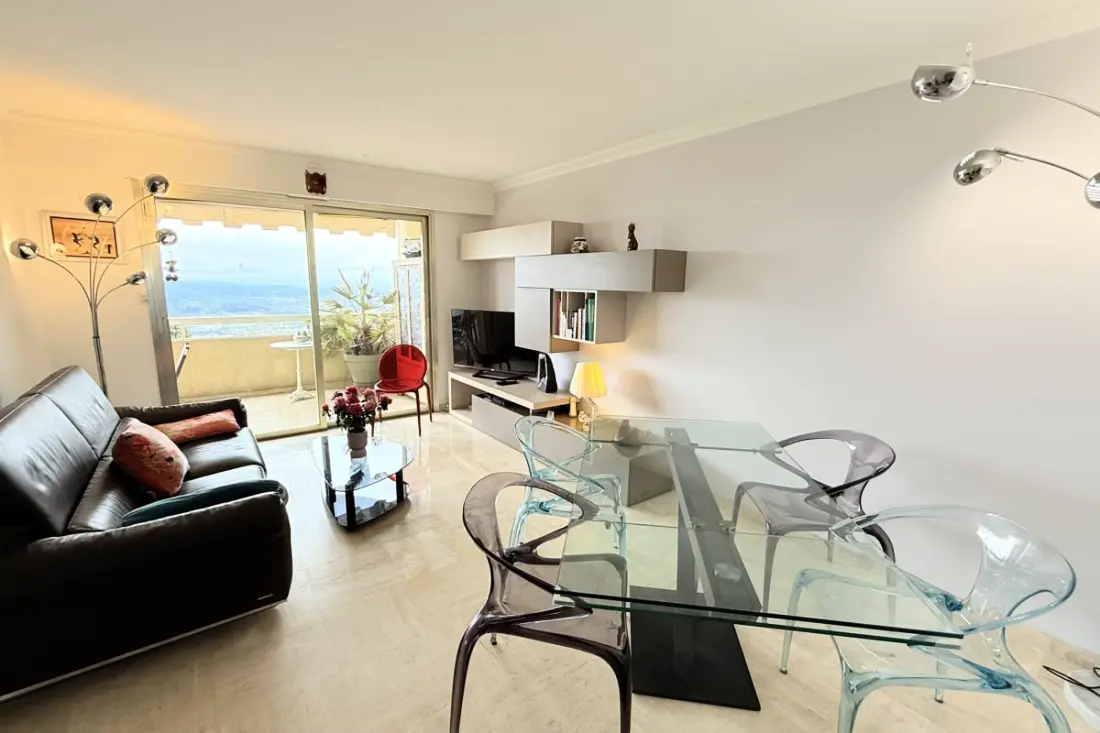 Bel Appartement 4 Chambres Vue Mer - Clim - Piscine - Tennis - Parc