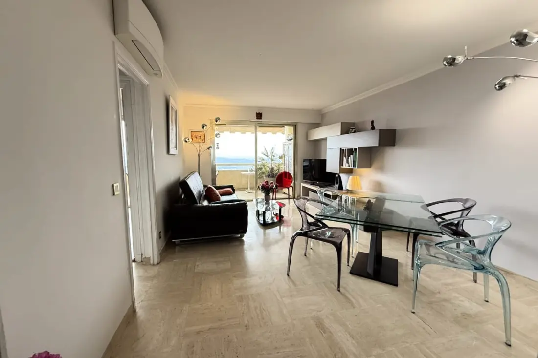 Bel Appartement 4 Chambres Vue Mer - Clim - Piscine - Tennis - Parc