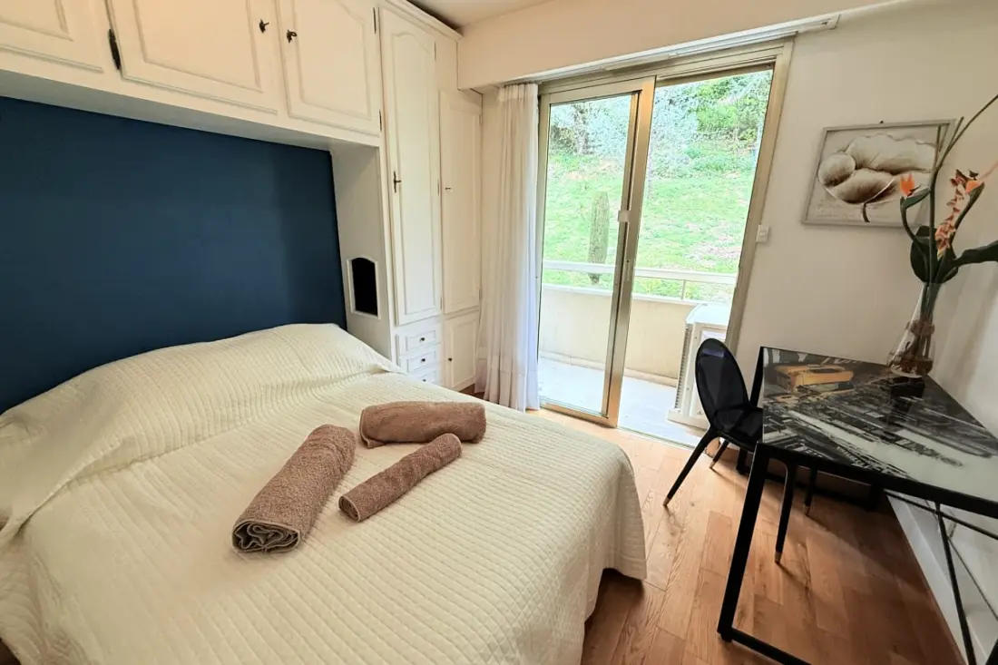 Bel Appartement 4 Chambres Vue Mer - Clim - Piscine - Tennis - Parc