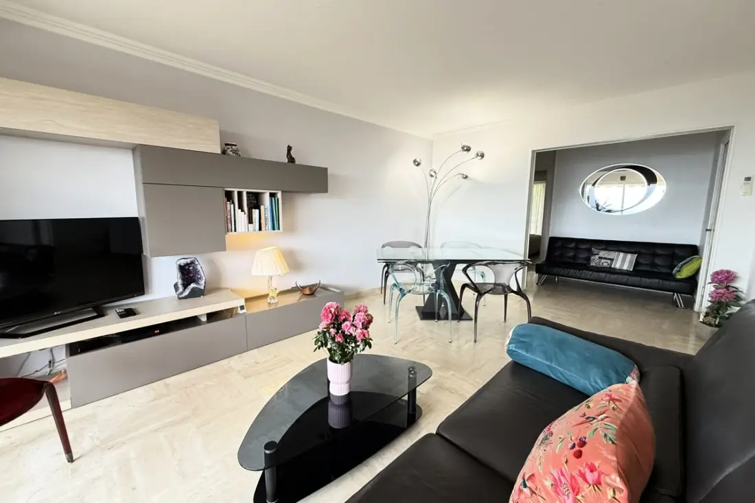 Bel Appartement 4 Chambres Vue Mer - Clim - Piscine - Tennis - Parc