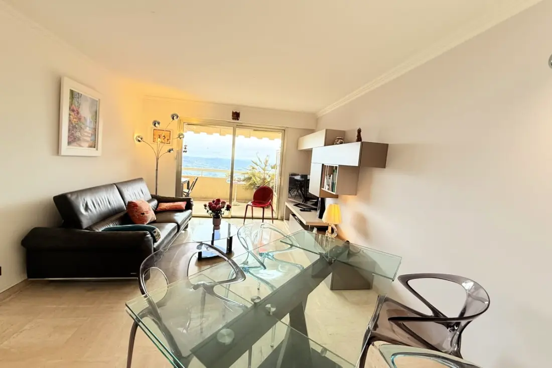 Bel Appartement 4 Chambres Vue Mer - Clim - Piscine - Tennis - Parc