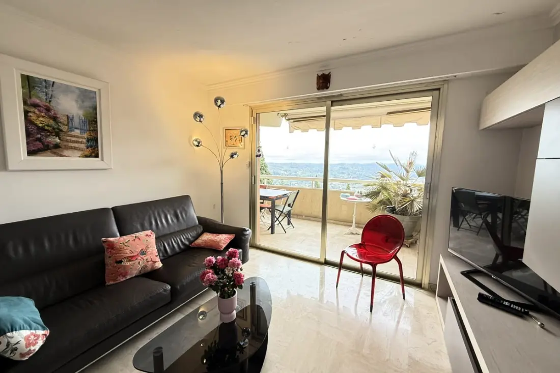 Bel Appartement 4 Chambres Vue Mer - Clim - Piscine - Tennis - Parc