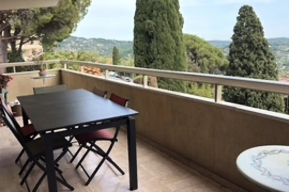 Bel Appartement 4 Chambres Vue Mer - Clim - Piscine - Tennis - Parc