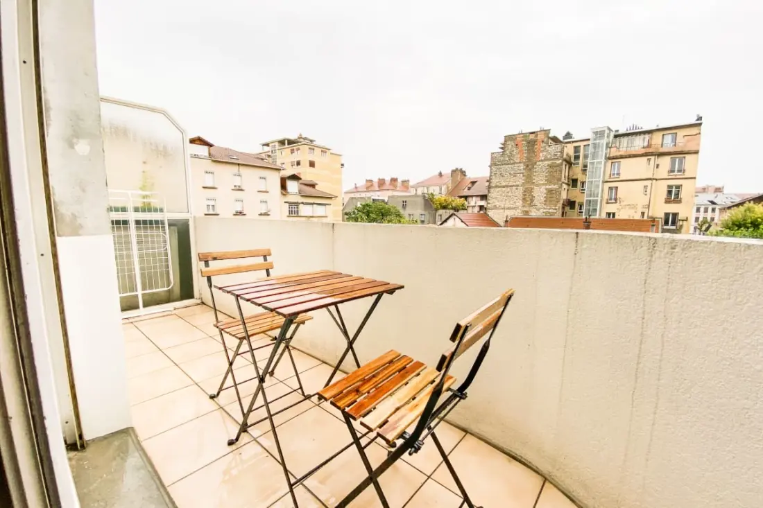 - Le Bostonien à Grenoble🗽t4 Avec Balcon
