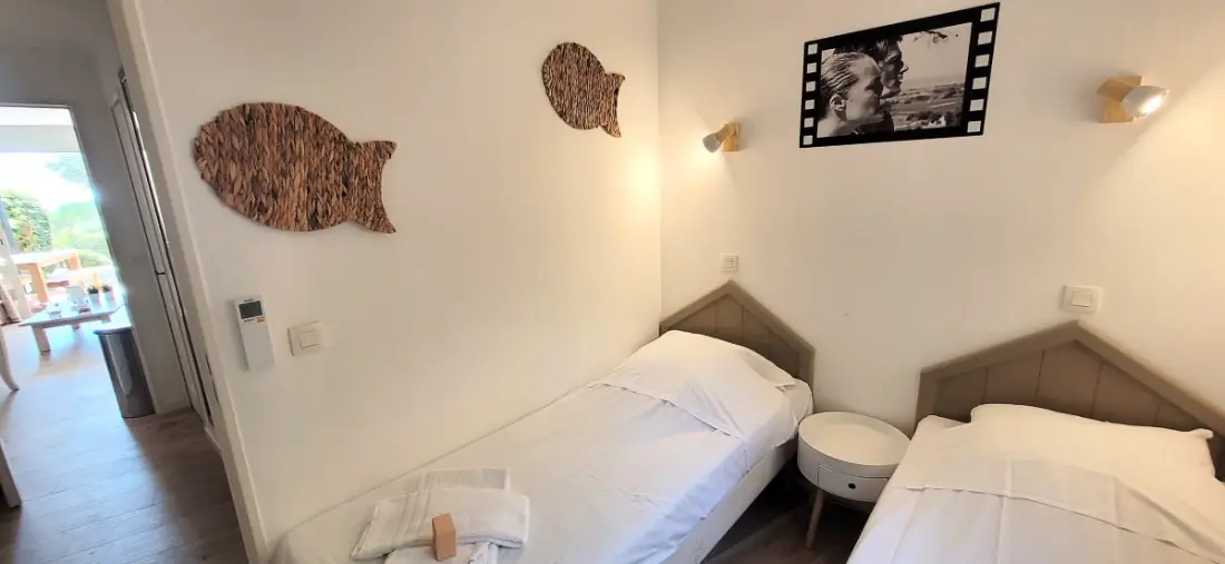 Apt Lumineux Avec Jardin Et Vue Sur Mer