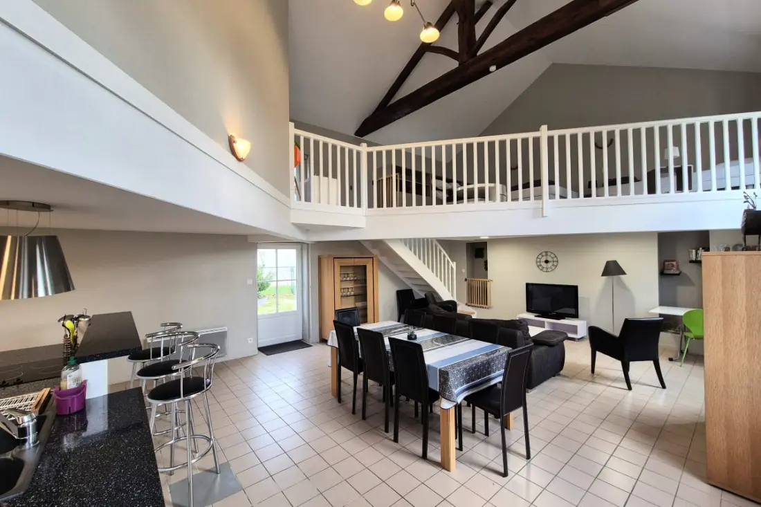 Gite Duplex 8 Pers Avec Grand Salon Ouvert