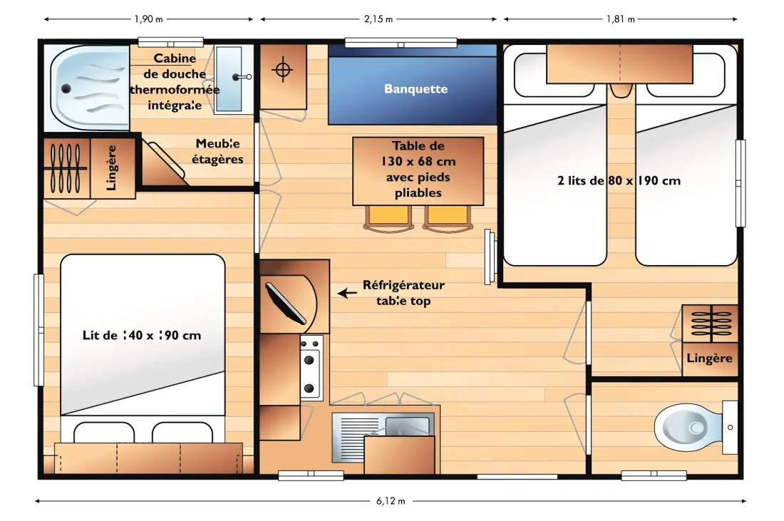 Camping de l'Hermitage 3 étoiles★★★