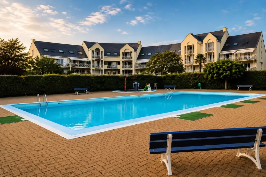 Studio Avec Terrasse, Piscine Et Parking