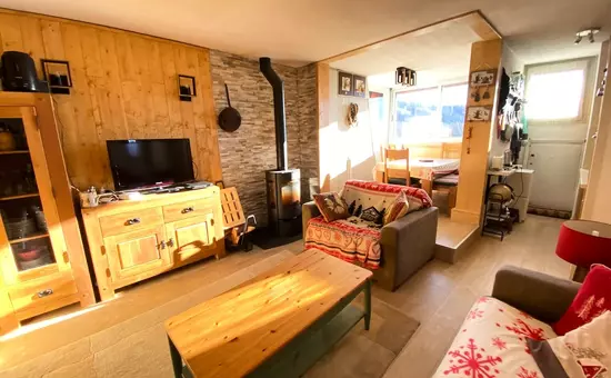 06bc - Station Valberg : Appartement 4 Personnes à 300m Des Pistes