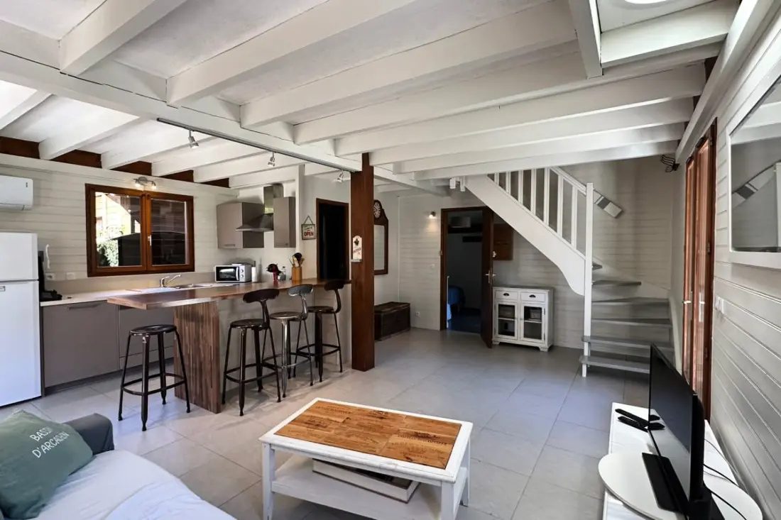 Chalet 3ch Avec Piscine Dans Parc De Loisirs