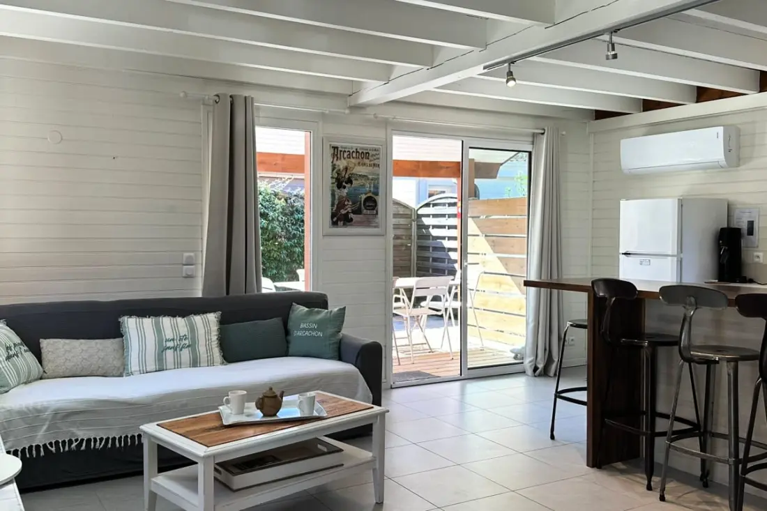 Chalet 3ch Avec Piscine Dans Parc De Loisirs