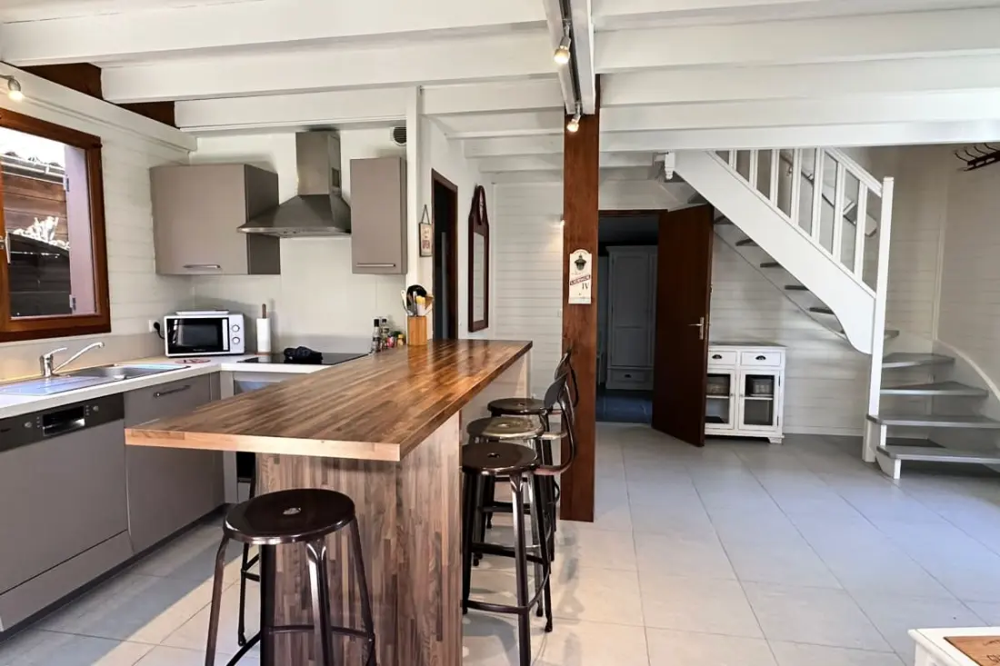 Chalet 3ch Avec Piscine Dans Parc De Loisirs