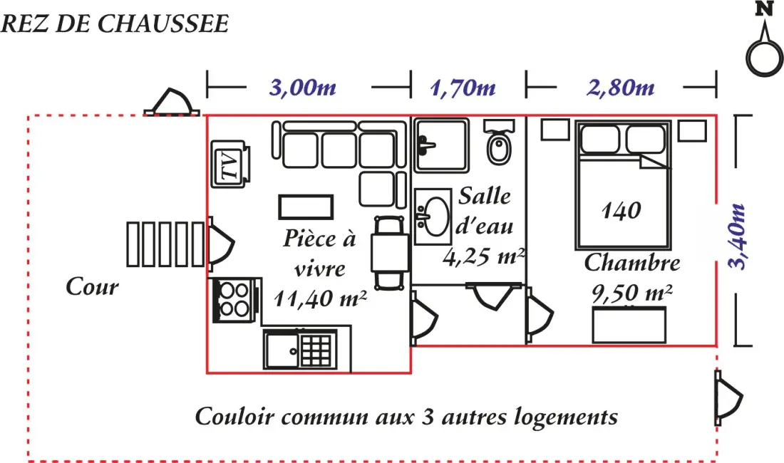 Gîte de France Gîtes de france® - les heures claires 3 épis