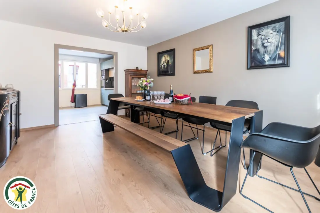 Gîte de France Prélude hautvillers 6 pers 5 épis