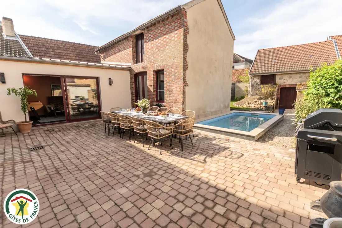 Gîte de France Prélude hautvillers 6 pers 5 épis
