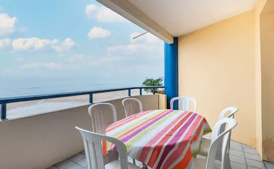2-Zimmer-Wohnung für 4 Personen mit Meer- und Landschaftsblick
