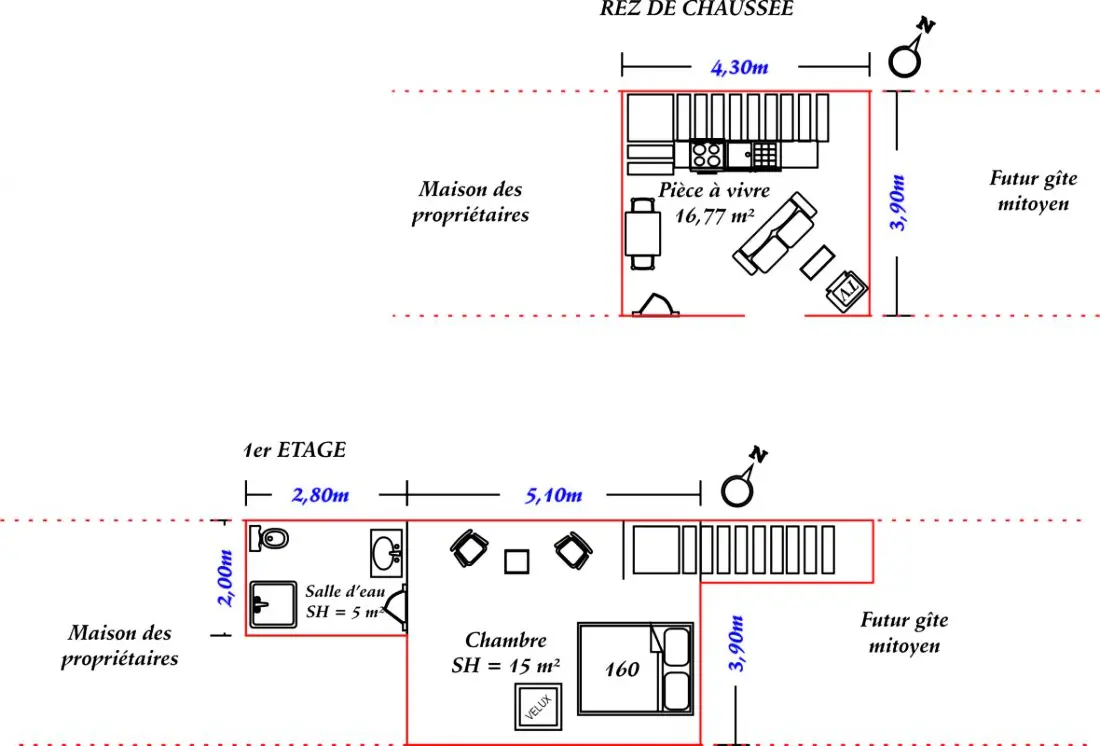 Gîte de France Gîtes de france® - la petite terrasse 3 épis