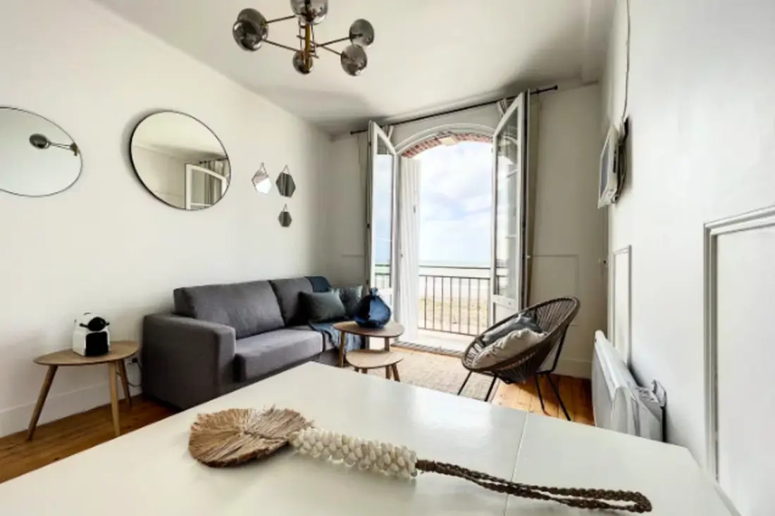 Appartement Vue Mer Avec Balcon à Houlgate