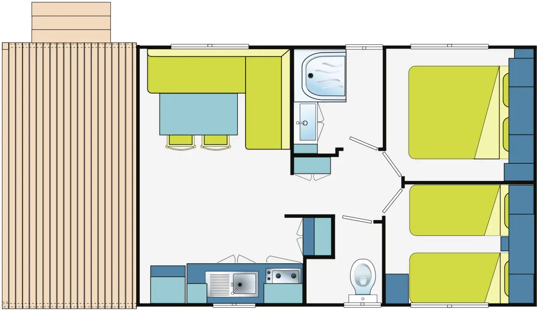 Camping l'Orée du Bois 4 étoiles★★★★