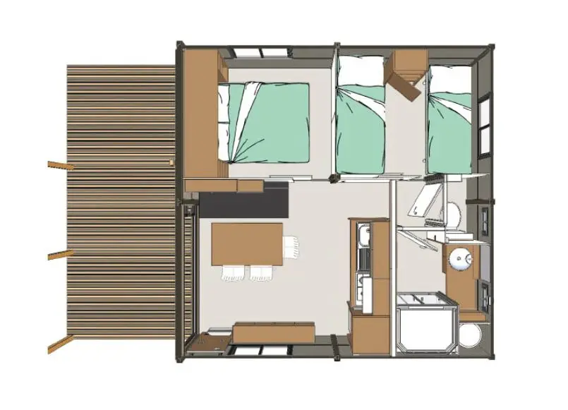 Camping l'Orée du Bois 4 étoiles★★★★