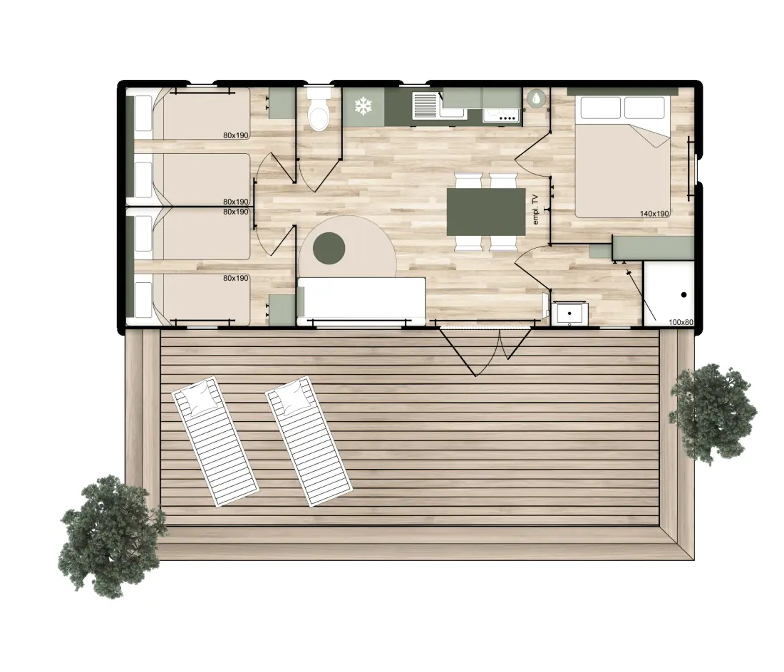 Camping Vert Gapeau 4 étoiles★★★★