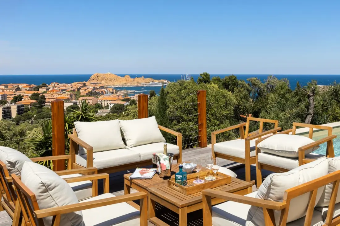 Villa Pietra Mare, Piscine Vue Mer, à L'ile-rousse