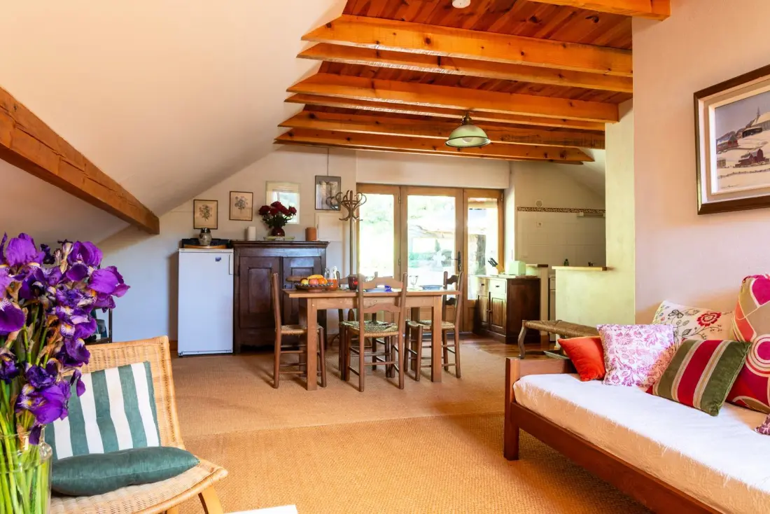 Gîte de France Gîte les combettes 2/3 personnes 2 épis