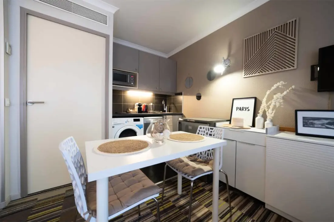 Paris Porte De Versailles Cosy Lodge 1 Appart Hôtel Parking, Wifi 4 Pers