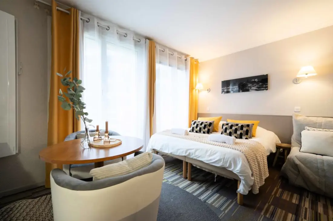 Paris Porte De Versailles Cosy Lodge 1 Appart Hôtel Parking, Wifi 4 Pers