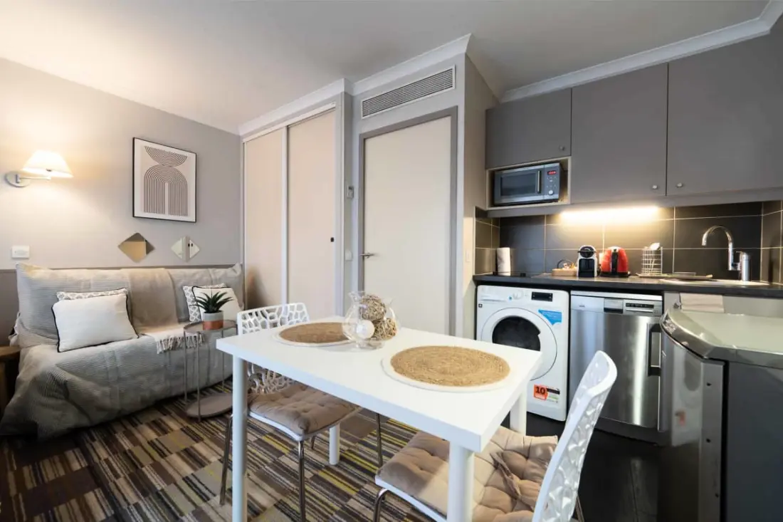 Paris Porte De Versailles Cosy Lodge 1 Appart Hôtel Parking, Wifi 4 Pers