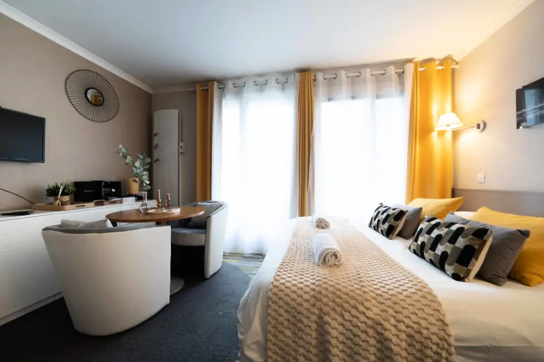 Paris Porte De Versailles Cosy Lodge 1 Appart Hôtel Parking, Wifi 4 Pers