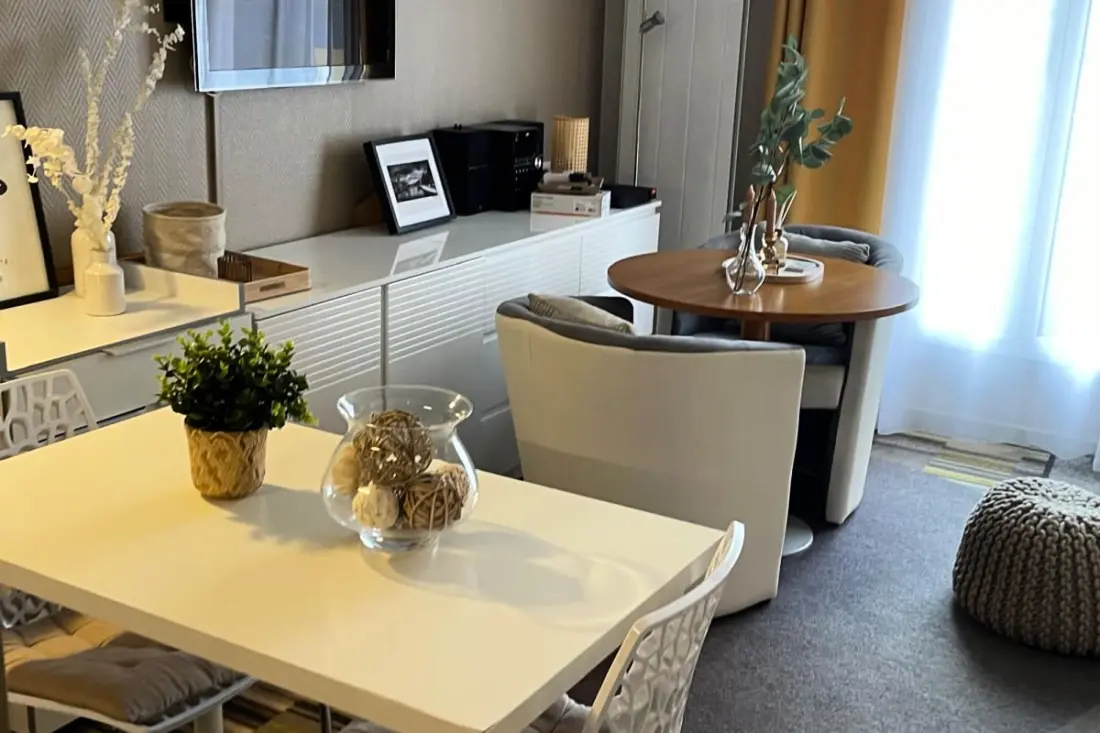 Paris Porte De Versailles Cosy Lodge 1 Appart Hôtel Parking, Wifi 4 Pers