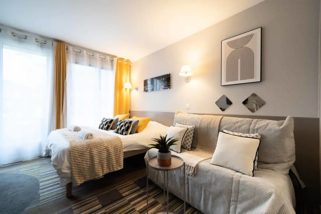 Paris Porte De Versailles Cosy Lodge 1 Appart Hôtel Parking, Wifi 4 Pers