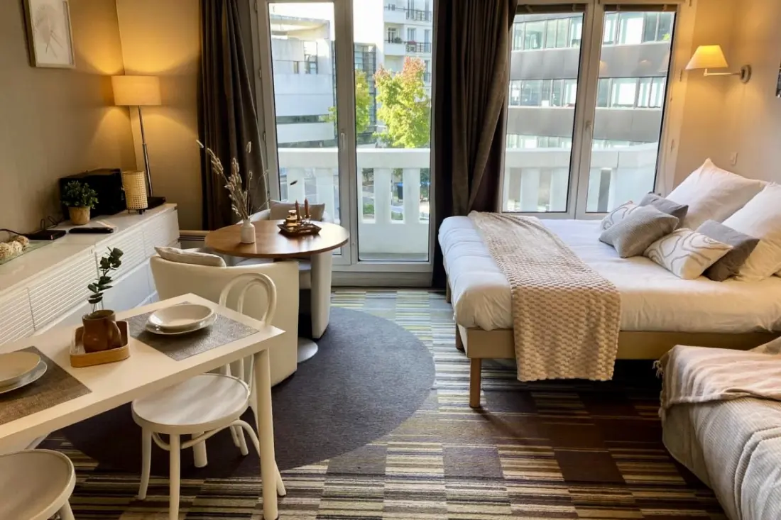 Paris Porte De Versailles Cosy Lodge 2 Appart Parking Wifi 4 Pers