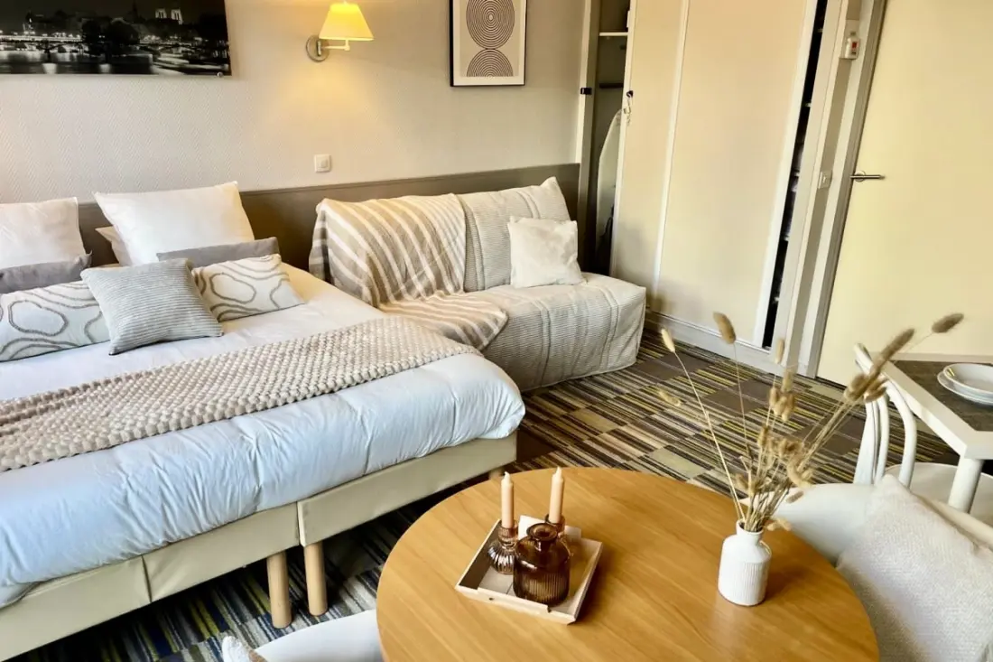 Paris Porte De Versailles Cosy Lodge 2 Appart Parking Wifi 4 Pers