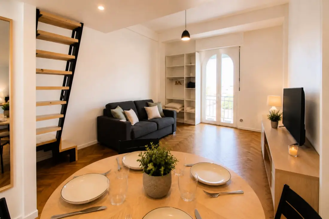 Résidence Élégant Appartement Climatisé • À 5 Min à Pied Des Plages De Juan-les-pins