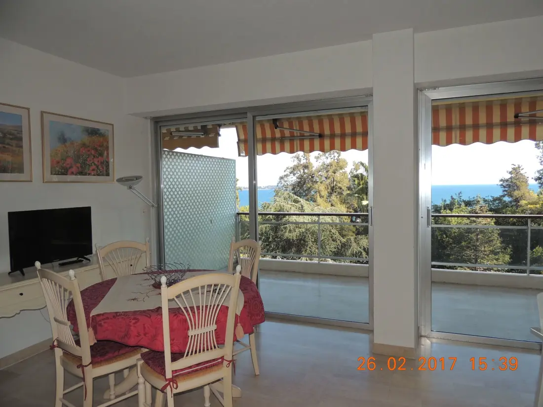 Résidence Studio Vue mer standing proche Cannes