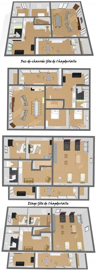 Gîte de France De chapdevialle
la croisée des vents 4 épis