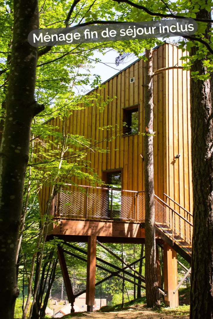 Gîte Cabane insolite dans les cévennes – les sous-bois 3 étoiles