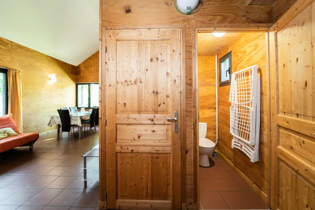Gîte Chalet 6/8 personnes - les sous-bois de la bastide 3 étoiles