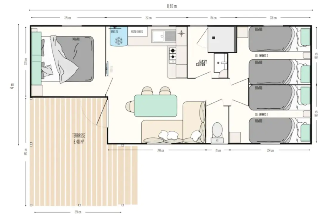 Airotel Camping La Roseraie 4 étoiles★★★★