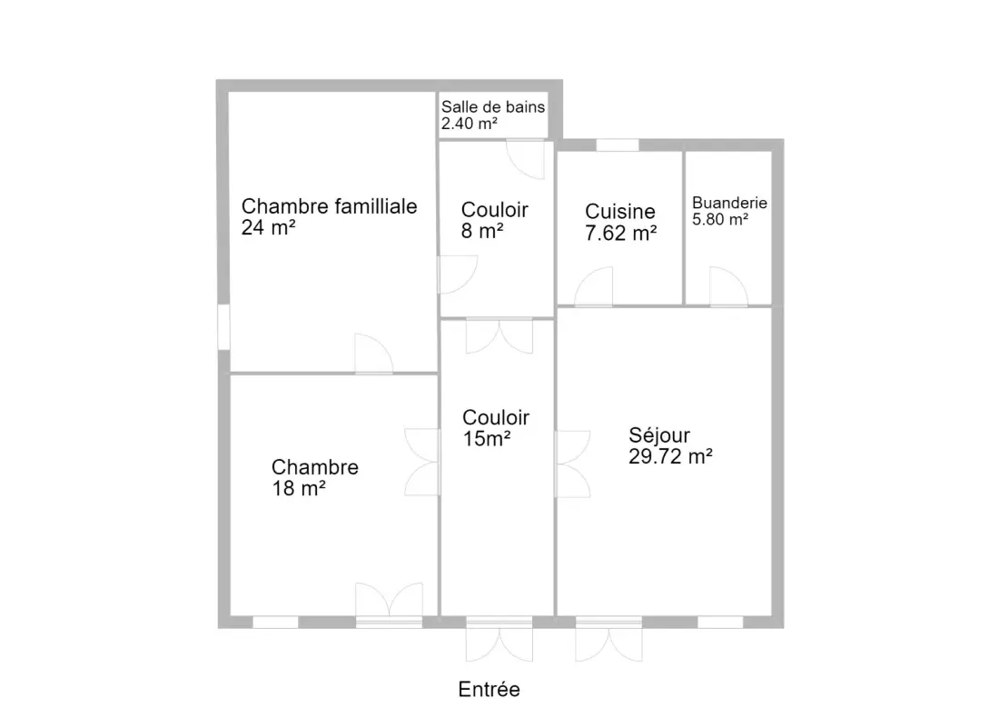 Gîte de France La glycine 5/6 personnes 3 épis
