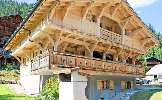 Chalet Schornsteinfeger Savoyen