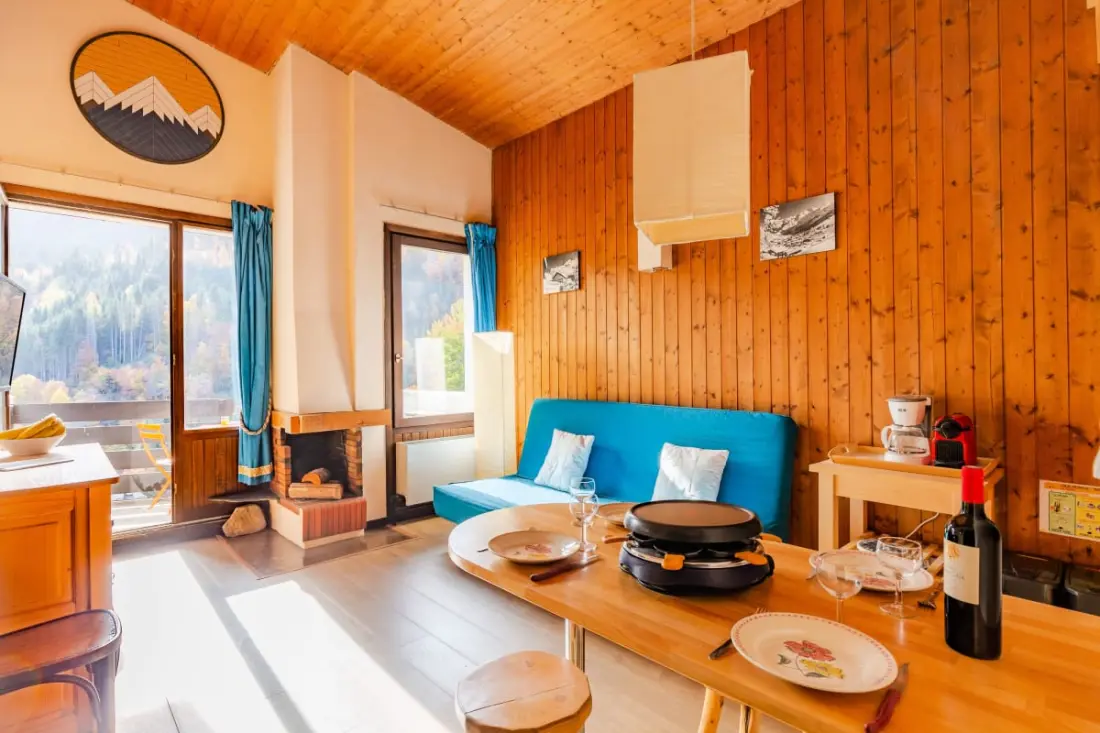 Appartement Avec Balcon à Proximité Des Pistes