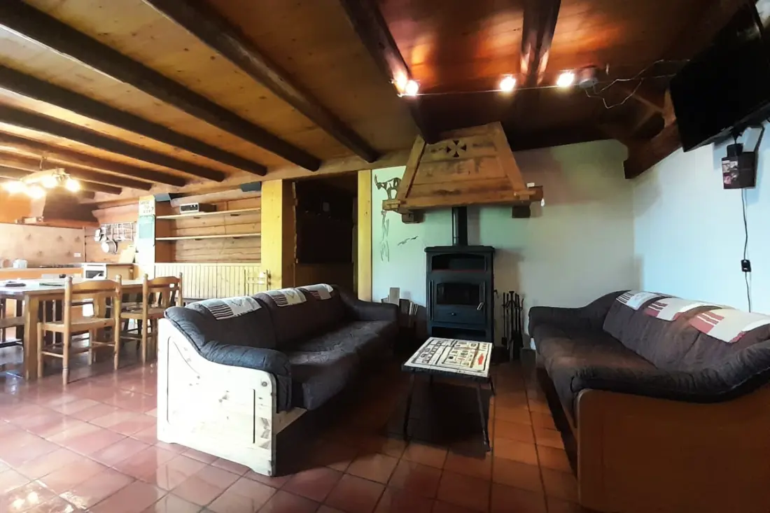 Chalet Aux Pieds Du Domaine Nordique